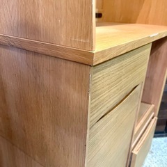《売約済》【池上店】【～4/14限定SALE！店内全品20%お値引き！】 unico SIGNE ウニコ シグネ キッチンボード カップボード 食器棚 キッチンキャビネット 北欧スタイルの画像