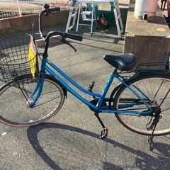 🚲26インチ🚲オートライト付き🚲自転車🚲ママチャリ🚲ブルー🚲No...