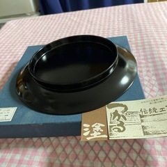 津軽塗り(菓子皿 )②在庫3有の画像