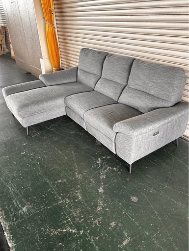 ニトリ 電動カウチソファ LB033LC DR-GY（グレー） ニトリ LB033 電動