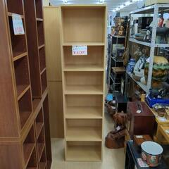 6段カラーボックス☆ナチュラル☆高さあります。細かなキズはございます。【浜村鹿野温泉ICから3分 買取本舗、 宮本リサイクル 営業時間9～19時 定休日水曜のみ←連絡できませんm(_ _)m】の画像