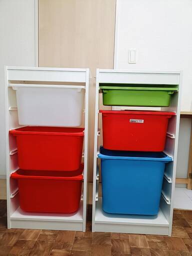 IKEA 棚（トロファスト）２セット