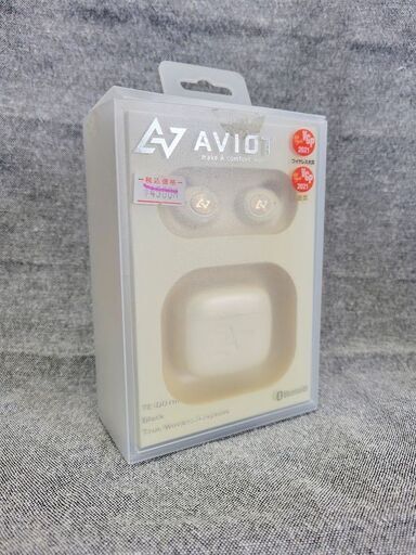 【店頭引き取り限定】AVIOT 完全ワイヤレスイヤホン TE-D01m　アイボリー