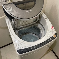 パナソニック 8kg 全自動洗濯機 乾燥2㎏ ホワイト NA-FA80H3-W