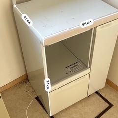 【受付終了】レンジ・炊飯器ラックの画像