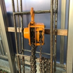 チェーンブロック　1トン　　　の画像