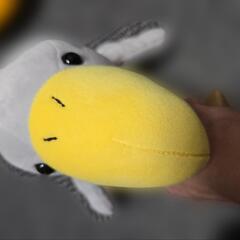 ハシビロコウのぬいぐるみの画像