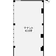 ◇川口市中青木　貸店舗・貸事務所　家賃71.5万◇駐車場9台無料となります。現状スケルトン - 川口市