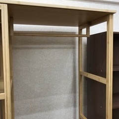 ☆ジモティ割あり☆ IKEAワードローブ 白H180×W80×D51 クリーニング済み KJ8296 (リユースのサカイ) 春日部の収納 家具《タンス、衣類収納》の中古あげます・譲ります｜ジモティーで不用品の処分