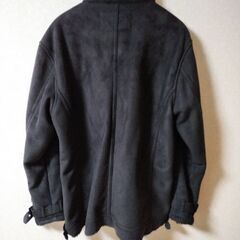 シングルライダース バックスキン ブラックの画像