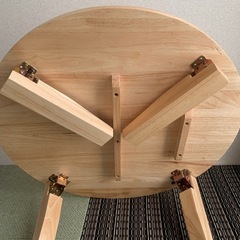 70センチ　丸型テーブル　ちゃぶ台　円卓の画像
