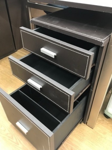 ☆ジモティ割あり☆ デスク ダークブラウン W120×D60×H75.3 クリーニング済み TC7333 (リユースのサカイ栃木)  栃木のテーブル《その他》の中古あげます・譲ります｜ジモティーで不用品の処分