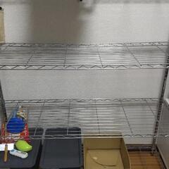 【お取引中】スチールラック
