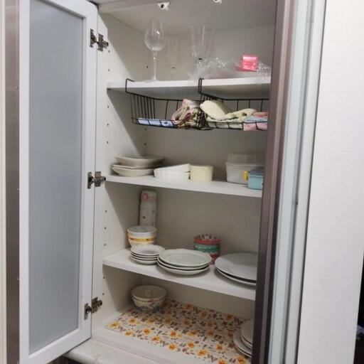 食器棚上下取り外し可能です引越しのため (おにく。) 京成大和田の収納家具《食器棚、キッチン収納》の中古あげます・譲ります｜ジモティーで不用品の処分