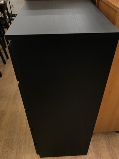 ☆ジモティ割あり☆チェスト木製 ブラウン H87×W100×D48 クリーニング済み KJ8252 (リユースのサカイ)  春日部の収納家具《タンス、衣類収納》の中古あげます・譲ります｜ジモティーで不用品の処分
