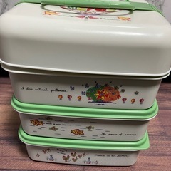再値下げ！3段弁当箱