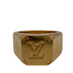 ルイヴィトン LOUIS VUITTON リング・指輪 シグネットリング モノグラム M80191 ゴールド