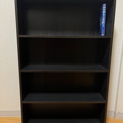 ☆ジモティ割あり☆ 収納棚 ダークブラウン H103.5×D39×W49 クリーニング済み HJ5921 (リユース日立店) 日立の収納家具《棚 、シェルフ》の中古あげます・譲ります｜ジモティーで不用品の処分