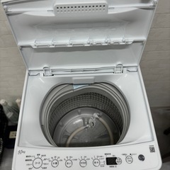 ☆激安☆2024年製 Haier 4.5kg 洗濯機😃の画像