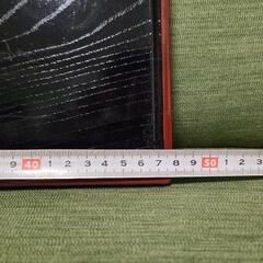 シンプルな木のお盆 長手盆 トレー トレイ 持ち手付き 手持ち盆の画像
