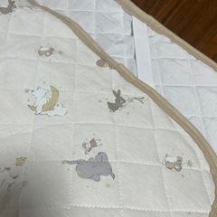 赤ちゃん用布団のシーツ（敷・掛）、敷きパット、ガーゼケットの画像