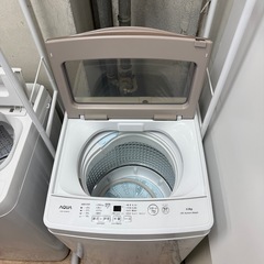 2022年製　アクア　5K 全自動洗濯機　AQW-S5NBK
の画像