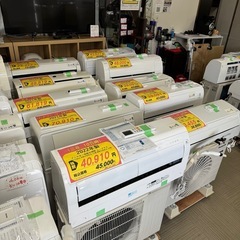 ③【エアコン大量入荷‼️】多数の在庫の中からお選び頂けます♪ の画像