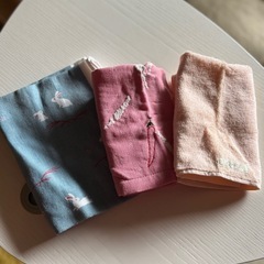 20%オフ‼️ガーゼのタオルとハンドタオル3枚セット