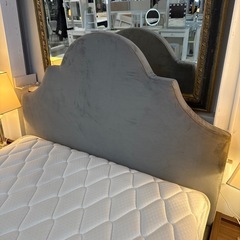 フランフラン　セミダブルベッド　マットレス付きの画像