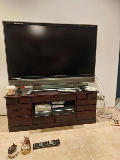 SHARP液晶テレビ42型　リモコン付き