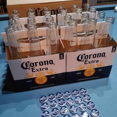 空き瓶　バドワイザー　ハイネケン　コロナ　カールスバーグの画像