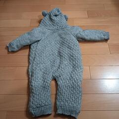 【新品】ベビーオール　80ｻｲｽﾞふわふわ　の画像