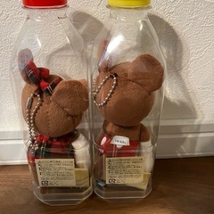 ミッキーマウス、ミニーマウス　ぬいぐるみ　
午後の紅茶のオマケの画像