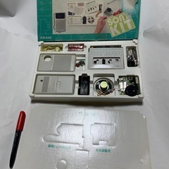 昭和レトロ【未組立】SONY Kit AM ポケットラジオ キットの画像