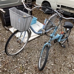 自転車2台です！の画像