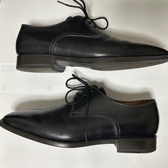 Santoni プレーントゥ　ビジネスシューズ　美品　イタリア製の画像