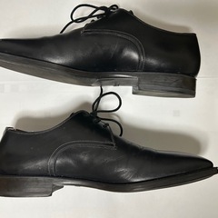 Santoni プレーントゥ　ビジネスシューズ　美品　イタリア製の画像