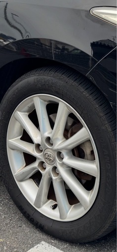 215/55R17のタイヤ付きホイール4本