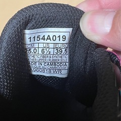 asicsスニーカー　25㎝　　の画像