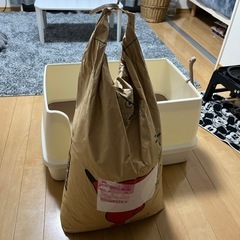 デオトイレワイド　木製ペレット／猫砂33ℓ（未開封）
 の画像