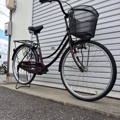 【商談中‼︎】　☆前後タイヤ良品☆   24型　軽快車　防犯登録料込価格︎‼︎の画像