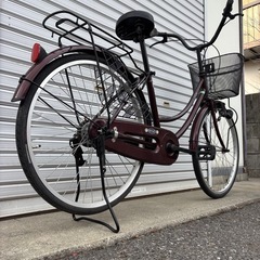 【商談中‼︎】　☆前後タイヤ良品☆   24型　軽快車　防犯登録料込価格︎‼︎の画像