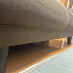 ニトリの2人がけソファの画像