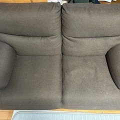 ニトリの2人がけソファの画像