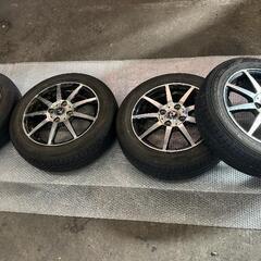◯軽自動車サイズ夏タイヤ14インチ◯155/65R14◯アルミホイールノーマルタイヤ4本セット◯ダンロップ◯国産タイヤ◯