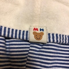 ミキハウス　ポンチョ(春夏用)の画像