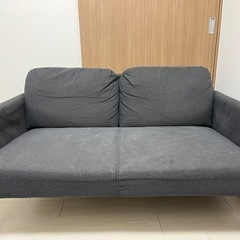 ☆ジモティ割あり☆ 二人掛けソファーグレークリーニング済YJ5298 (リユースのサカイ八街) 榎戸のソファ《2人掛けソファ》の中古あげます・譲ります｜ ジモティーで不用品の処分