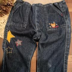 90㌢　mikiHOUSE　ORIGINAL　ストレッチデニムの画像
