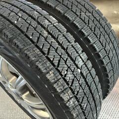 ◯軽自動車サイズスタッドレス13インチ◯145/80R13◯スタッドレスタイヤアルミホイール4本セット◯ブリヂストン◯の画像