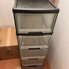 カラーボックス　縦長